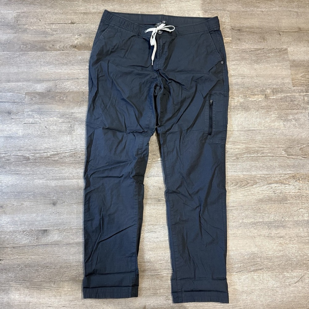 Vuori Ripstop Pant Women's Drawstring Cargo Jogger Charcoal Size L